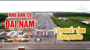 Mở Bán Chính Thức Khun Dân Cư Đại Nam Mặt Tiền Ql13