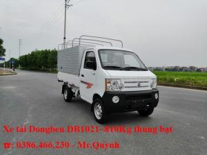 Bán Xe Tải DongBen 870 Kg Thùng Lững, Thùng Bạt Và Thùng Kín