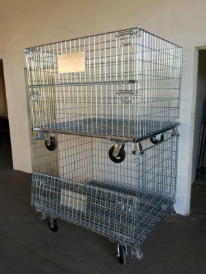 Lồng lưới xếp chồng
Kích thước 1200*1000*900
Mắc lưới 50*50