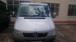 Bán nhanh Mercedes Sprinter 311 máy dầu 2012 màu bạc xe đẹp