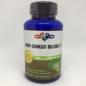 MDP - Ginkgo Biloba 80 - Softgels - Hoạt huyết, tăng cường tuần hoàn máu não