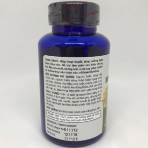 MDP - Ginkgo Biloba 80 - Softgels - Hoạt huyết, tăng cường tuần hoàn máu não