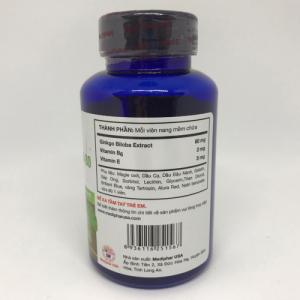 MDP - Ginkgo Biloba 80 - Softgels - Hoạt huyết, tăng cường tuần hoàn máu não