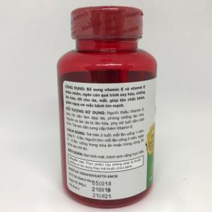 Vitamin E Natural - Vitamin E nguồn gốc từ tự nhiên