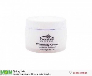 Kem dưỡng trắng da Blossom nhập khẩu Úc