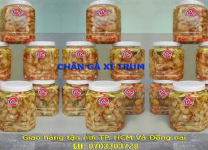 Chân Gà Sả Tắc Chua Cay Sạch Giao Liền