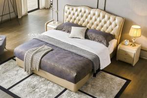 Giường ngủ bọc nệm cao cấp, giá giường bọc nệm tại tphcm