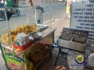 Bếp chiên nhúng đôi eton