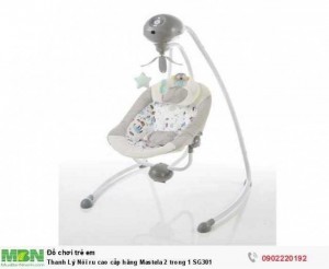 Thanh Lý Nôi ru cao cấp hãng Mastela 2 trong 1 SG301