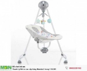 Thanh Lý Nôi ru cao cấp hãng Mastela 2 trong 1 SG301