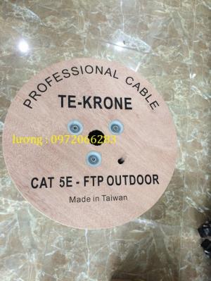 Cáp mạng TE-KRONE Cat5e ngoài trời Copper