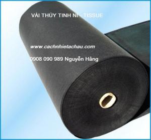 Vải thủy tinh mảu đen cách âm, chống nấm mốc. Gía rẻ