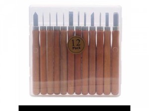 Bộ 12 dao khắc gỗ cao cấp