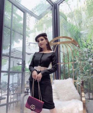 Đầm peplum công sở thanh lịch (DB2448)