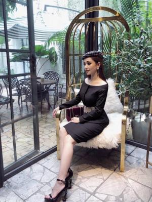 Đầm peplum công sở thanh lịch (DB2448)
