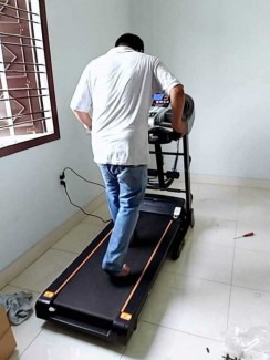 Xả kho, giảm giá Máy chạy Bộ gia đình tích hợp MP3 máy chạy đa năng Kteed kt900