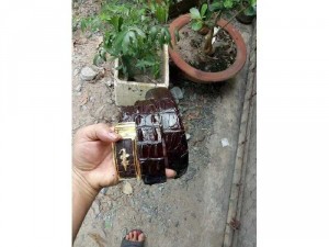 Dây lưng da cá sấu thật 100%