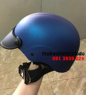 Nón bảo hiểm sơn, nón bảo hiểm kiểu dáng nón sơn, nón sơn đep- in logo theo yêu cầu