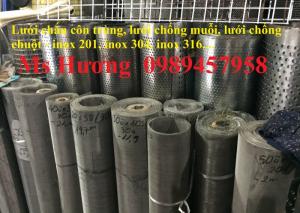 Lưới chống muỗi, lưới chắn côn trùng inox 304, inox 316, inox 201 giá tốt nhất Hà Nội