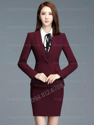 Công ty may đồng phục áo vest nữ công sở chất lượng, chuyên nghiệp
