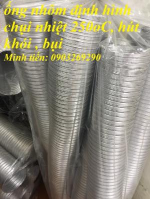 Ống nhôm định hình - ống bán cứng - ống chịu nhiệt phân phối toàn quốc D80, D100, D125, D150, D175, D200, D250, D300, D350, D400