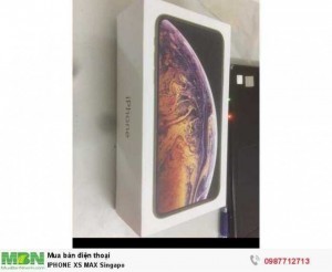 Iphone Xs Max Singapor
