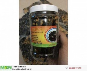 Rong biển sấy tỏi mè ớt