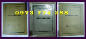 Sổ theo dõi kết nạp đảng viên