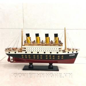 Mô hình du thuyền Titanic sơn