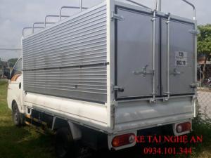 Giá xe tải Hyundai Porter H150 thùng bạt ở nghệ An. Hỗ trợ mua xe trả góp lên đến 80%