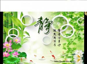 Tranh phong cảnh sứ ngọc