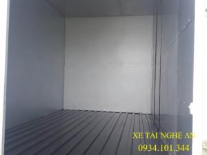 Giá xe tải Hyundai Porter H150 thùng kín compusite 1.5 tấn/ 1T5 ở nghệ an, hà tĩnh.