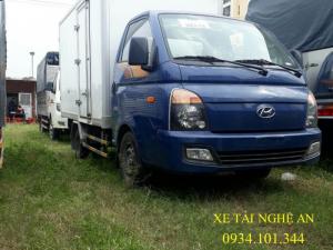Giá xe tải Hyundai Porter H150 thùng kín compusite 1.5 tấn/ 1T5 ở nghệ an, hà tĩnh.