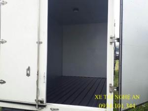 Giá xe tải Hyundai Porter H150 thùng kín compusite 1.5 tấn/ 1T5 ở nghệ an, hà tĩnh.