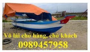Võ lãi chở hàng 6,3m, 9,9m, 11,8m, thuyền composite chở hàng, thuyền chở người 10-20 người
