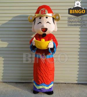 Mascot thần tài,mascot ông phúc lộc thọ giá rẻ