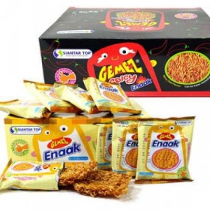Snack Mỳ Ăn Liền Enaak Chicken BBQ (Vị Gà Nướng) 16g