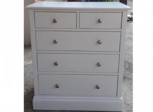 Tủ ngăn kéo gấp xếp đồ màu trắng