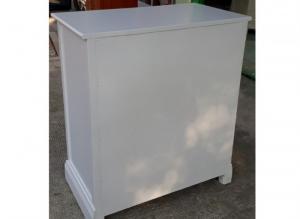 Tủ ngăn kéo gấp xếp đồ màu trắng