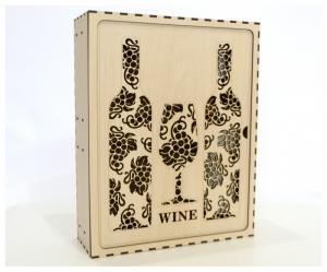 Hộp quà tặng rượu vang jonnydecor j1