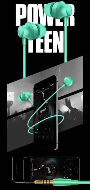 Tai nghe nhét tai Pisen Power Teen cao cấp