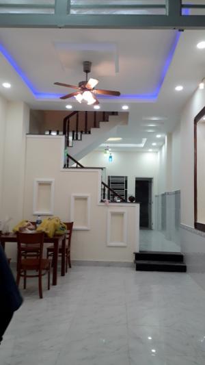 Bán nhà một trệt 3 lầu trung tâm q Thủ Đức, tuyến đường Hoàng Diệu 2.