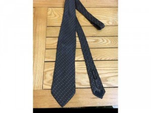 Cravat Giorgio Armani, Italy bản trung, sọc chéo chấm