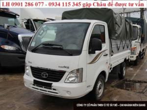 Xe tải TaTa 990kg thùng mui bạt + nhập khẩu + giá tốt+ Lh 0934 115 345