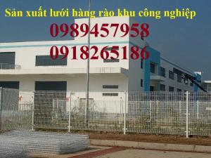 Lưới hàng rào Nhà máy Phi 5 50x150 và 50x200 sơn tĩnh điện giá tốt