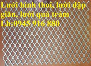 Lưới Hình Thoi Dây 2mm Mắt Lưới 20*40mm, Lưới Quả Trám 2mm Ô 20 x40mm Hàng Có Sẵn