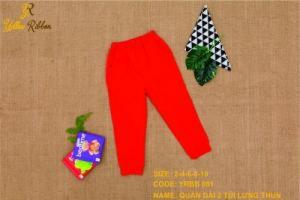 QUẦN DÀI BABY 2 TÚI LƯNG THUN MÀU CAM