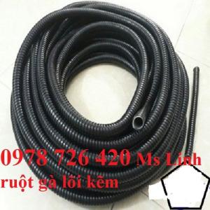 Ống ruột gà lõi thép bọc nhựa luồn dây điện phi 16, 20, 25, 32, 38, 50