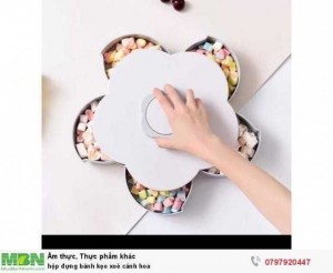 Hộp đựng bánh kẹo xoè cánh hoa
