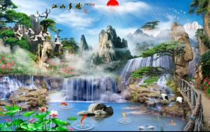 Tranh gạch men 3d phong thủy hợp tuổi thìn